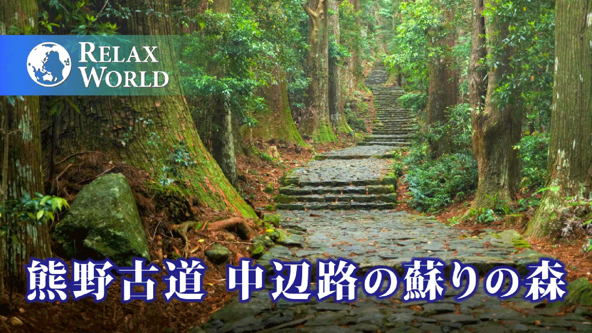 熊野古道 中辺路の蘇りの森【RELAX WORLD】