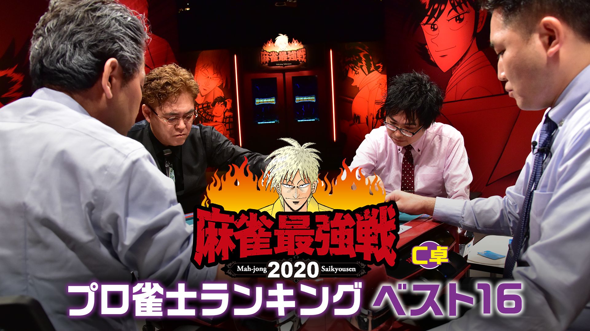 麻雀最強戦2020 プロ雀士ランキングベスト16 C卓