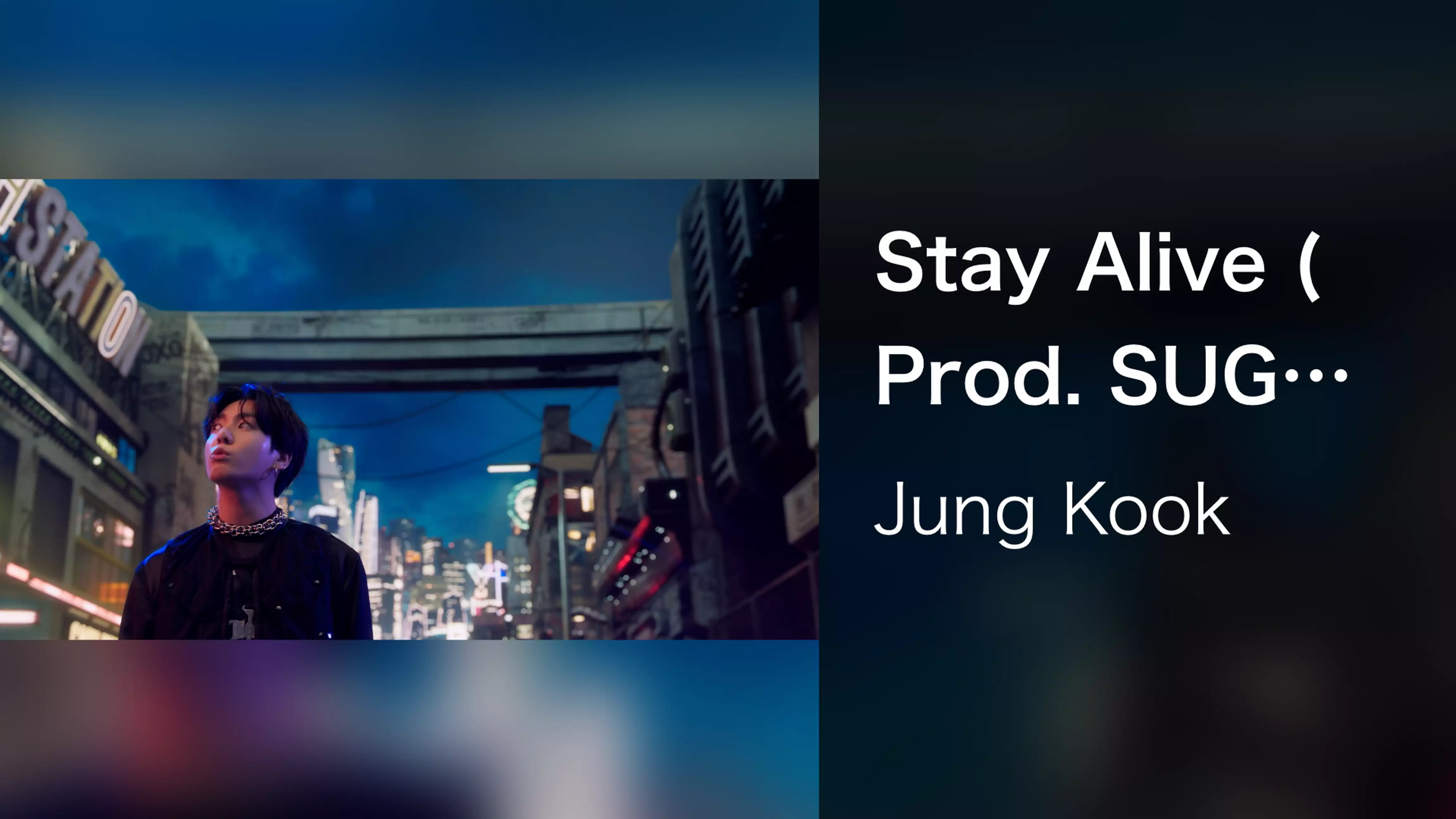 Stay Alive (Prod. SUGA of BTS)