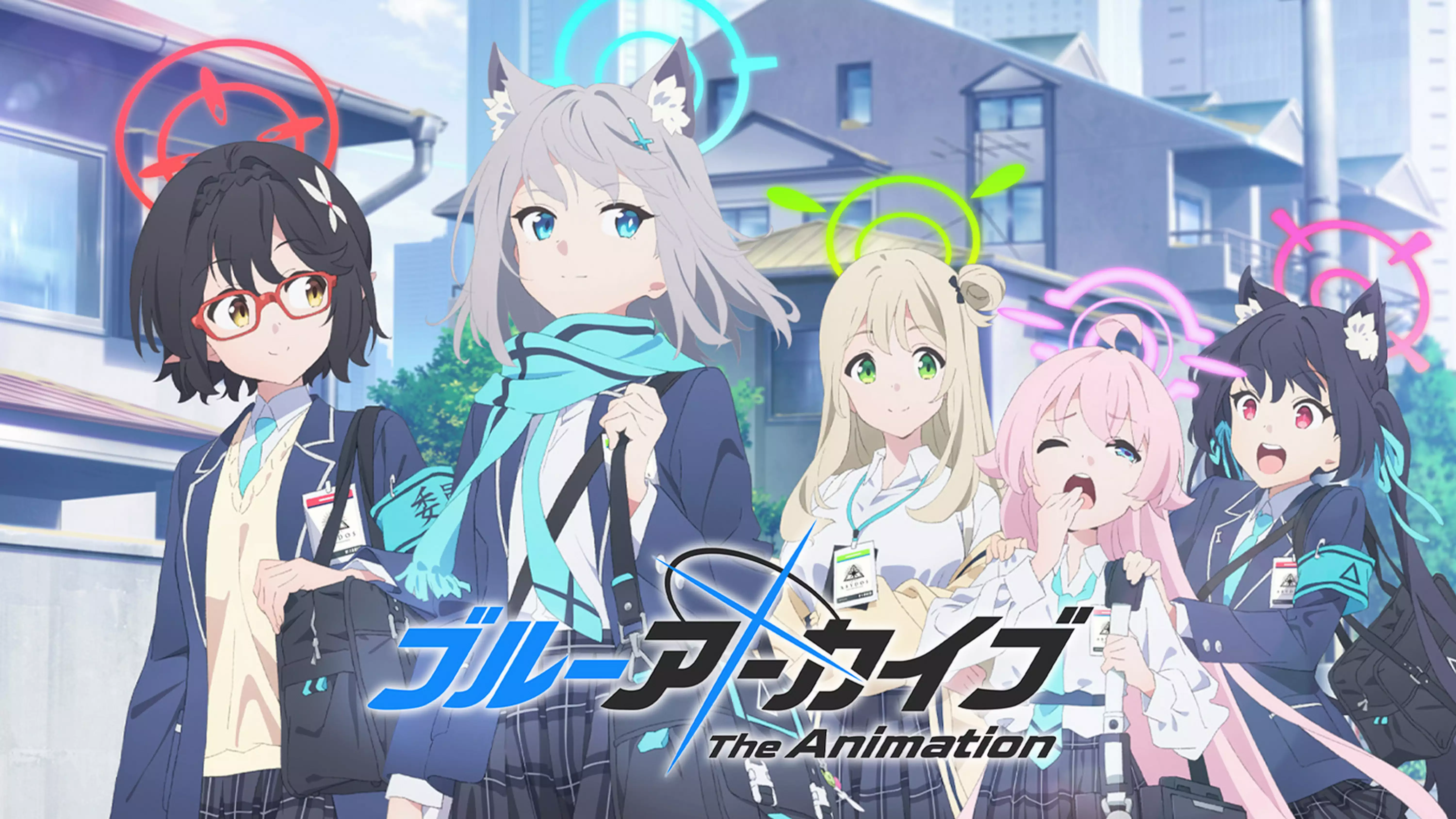 TVアニメ『ブルーアーカイブ The Animation』を無料体験で全話視聴できる動画配信サービス・アプリまとめのサムネイル画像