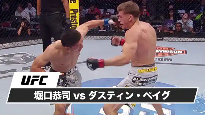 堀口恭司 vs ダスティン・ペイグ