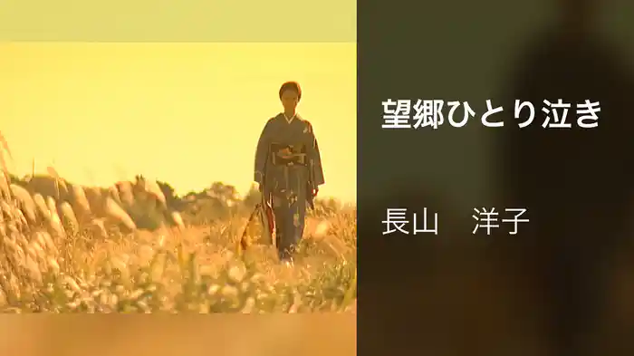 望郷ひとり泣き