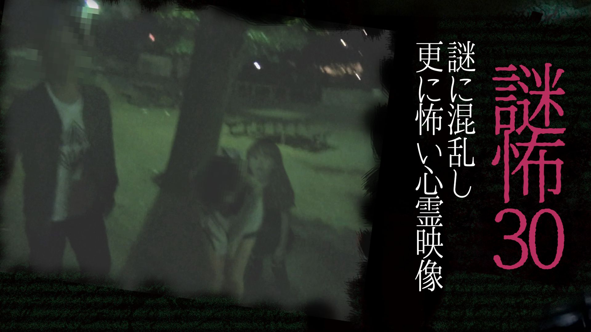 謎怖30 謎に混乱し更に怖い心霊映像