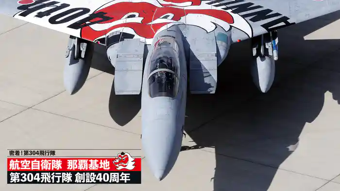 密着！第304飛行隊　航空自衛隊 那覇基地 第304飛行隊 創設40周年