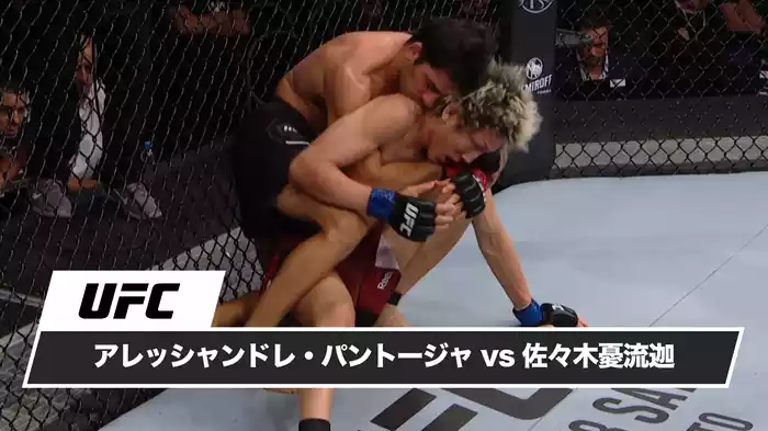 アレッシャンドレ・パントージャ vs. 佐々木憂流迦