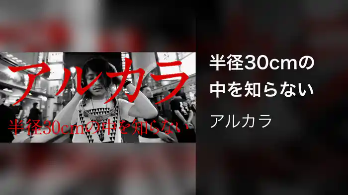 半径30cmの中を知らない