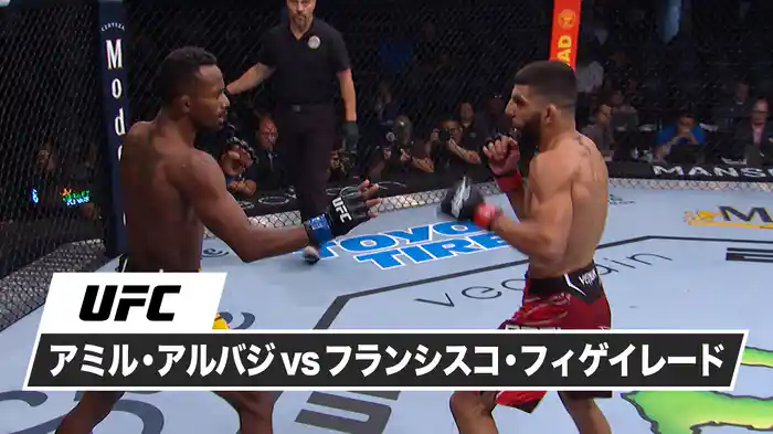 アミル・アルバジ vs. フランシスコ・フィゲイレード