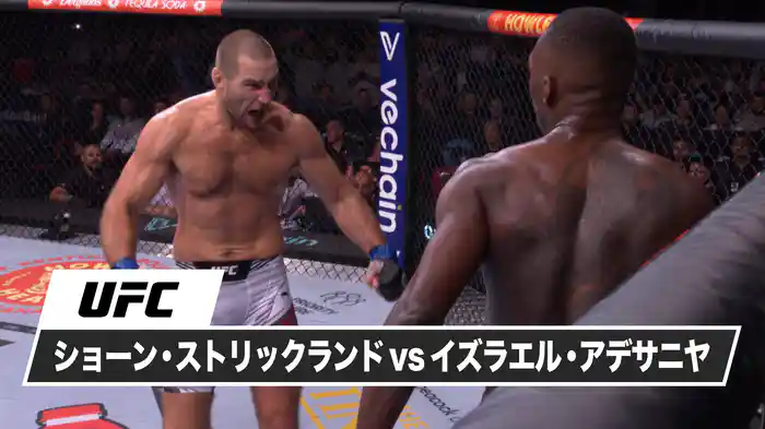 ショーン・ストリックランド vs. イズラエル・アデサニヤ