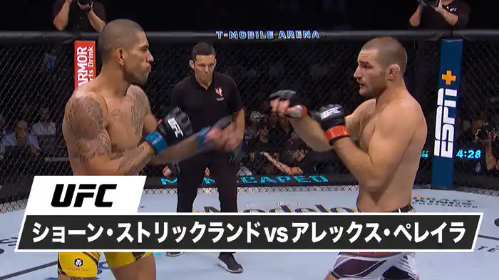 ショーン・ストリックランド vs. アレックス・ペレイラ