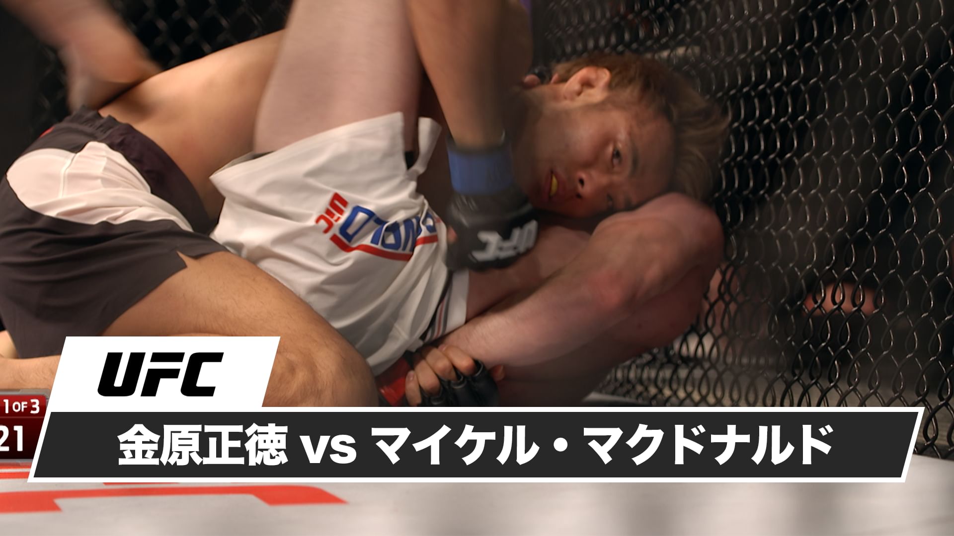 金原正徳vsマイケル・マクドナルド