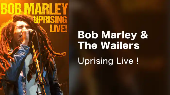 Bob Marley & The Wailers - Uprising Live !