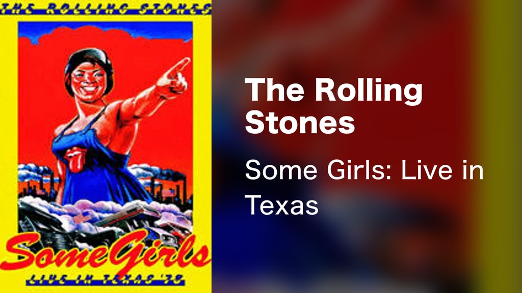 女たち - ライヴ・イン・テキサス '78[DVD] 女たち - ライヴ・イン・テキサス '78[DVD] - ザ・ローリング