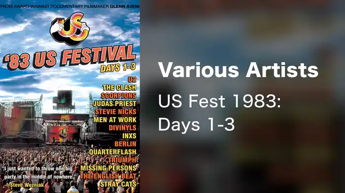 Various Artists - US Fest 1983: Days 1-3
