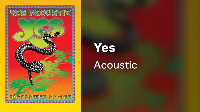 Yes - Acoustic