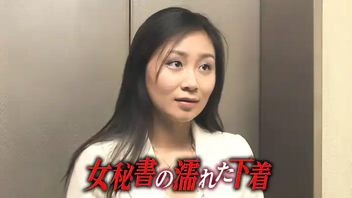 女秘書の濡れた下着