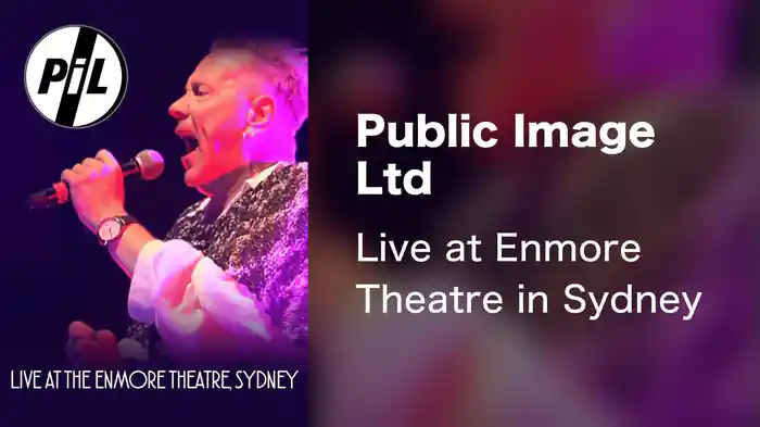 Public Image Ltd - Live at Enmore Theatre in Sydney