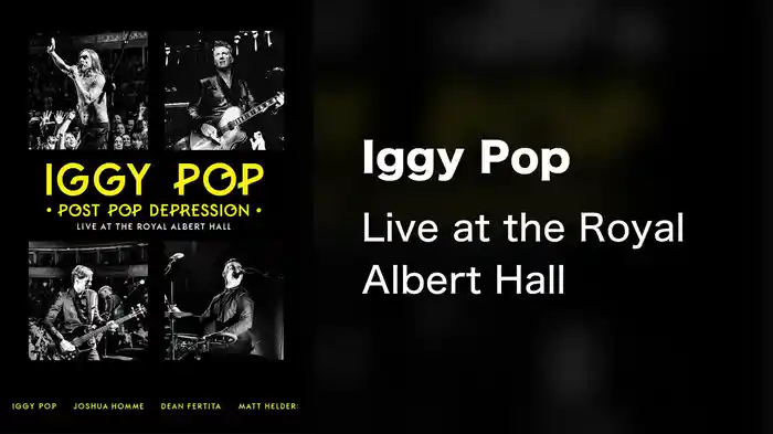Iggy Pop - Live at the Royal Albert Hall