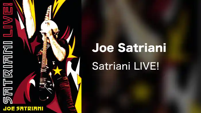 Joe Satriani - Satriani LIVE!