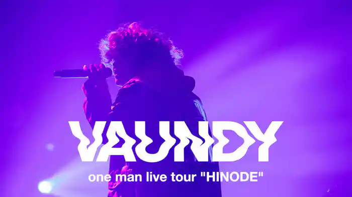 Vaundy one man live tour "HINODE"