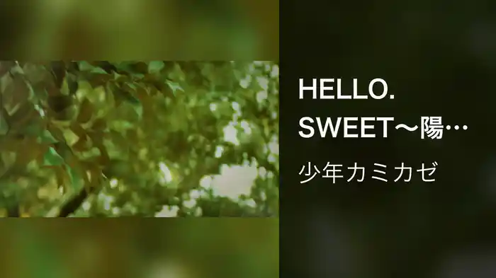 HELLO.SWEET～陽の当たる坂道～
