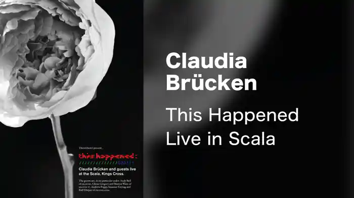Claudia Brücken - This Happened Live in Scala