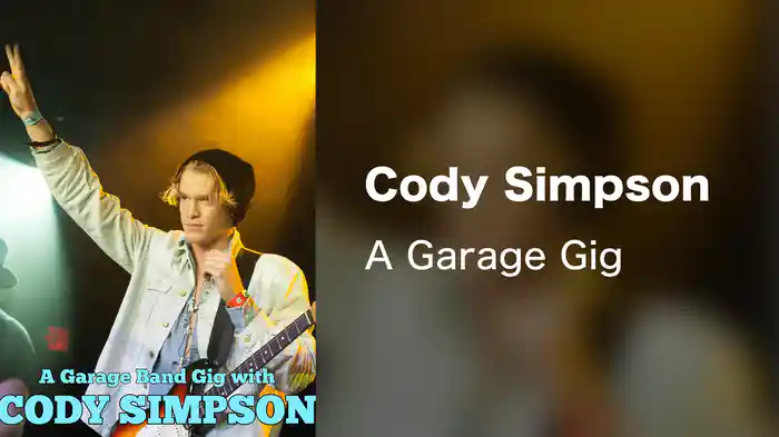Cody Simpson - A Garage Gig