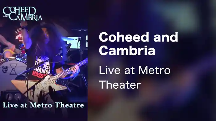 Coheed and Cambria - Live at Metro Theater
