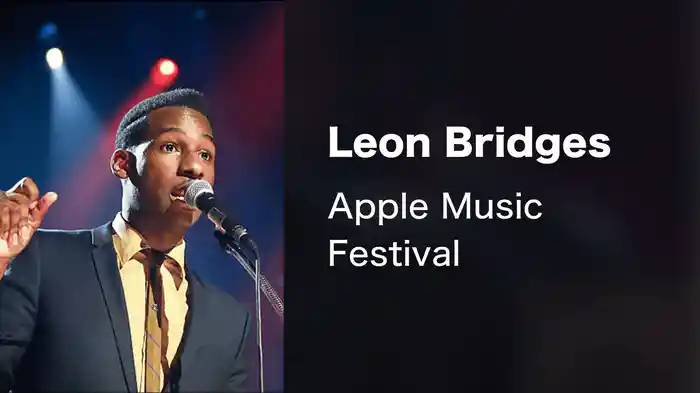 Leon Bridges - Apple Music Festival