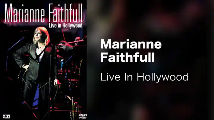 Marianne Faithfull - Live In Hollywood