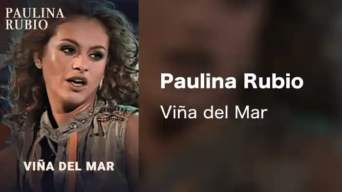 Paulina Rubio - Viña del Mar