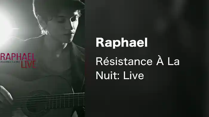 Raphael - Résistance À La Nuit: Live