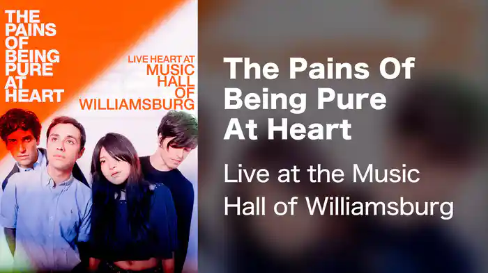 The Pains Of Being Pure At Heart - Live at the Music Hall of Williamsburg