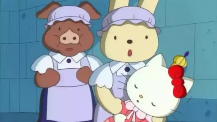 サンリオアニメ世界名作劇場 ハローキティのねむれる森の美女／バットばつ丸のアリとキリギリス