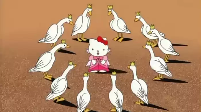 サンリオアニメ世界名作劇場 ハローキティの白鳥の王子／おさるのもんきちの金の斧・銀の斧