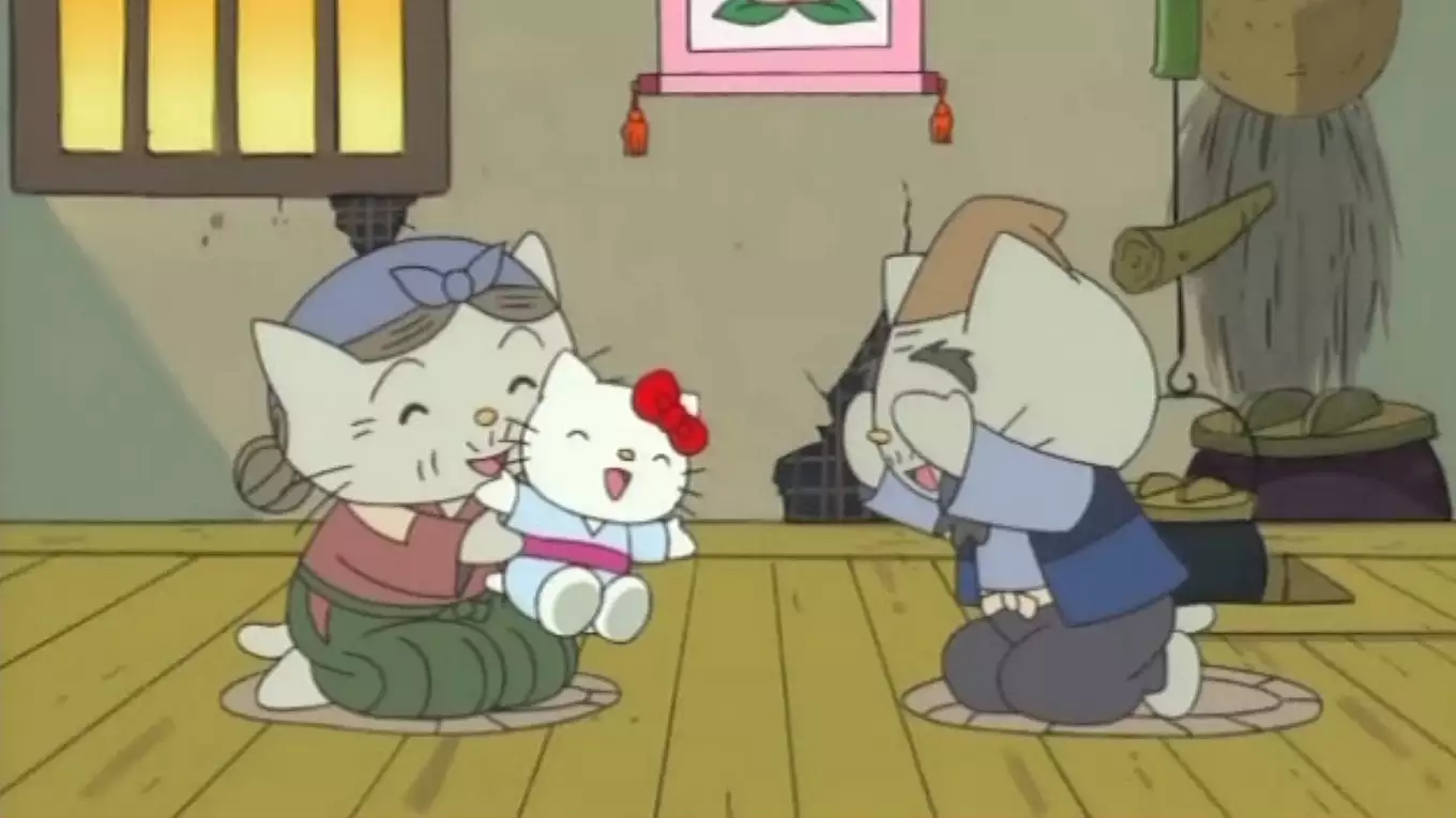サンリオアニメ世界名作劇場 ハローキティの桃太郎／ポムポムプリンのウサギとカメ