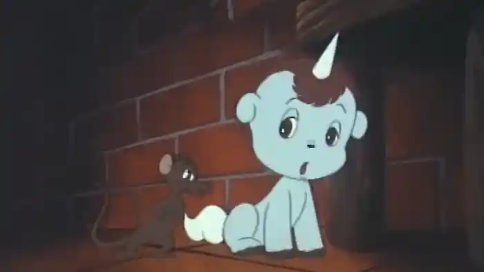 キティとミミィのあたらしいかさ／短編 ユニコ 黒い雲と白い羽