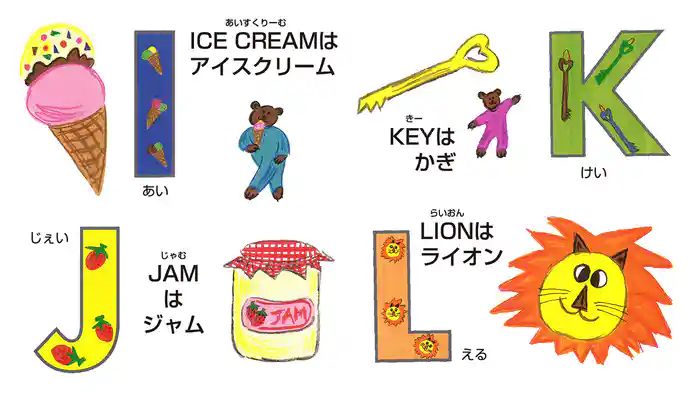 ちっちゃいテディのA・B・C