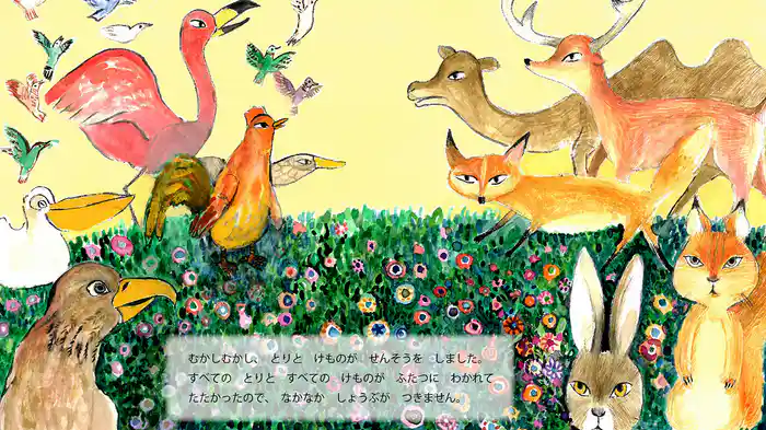 とりとけものとこうもり