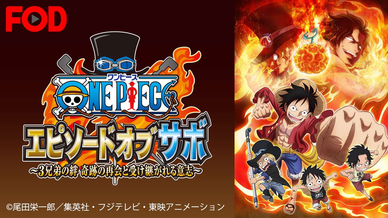 Images Of One Piece エピソードオブサボ 3兄弟の絆 奇跡の再会と受け継がれる意志 Japaneseclass Jp