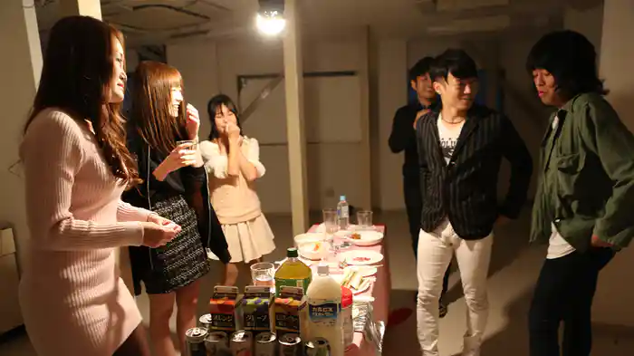 廃コン～霊感ガール&臆病ガールと廃墟で合コンしてみたら…