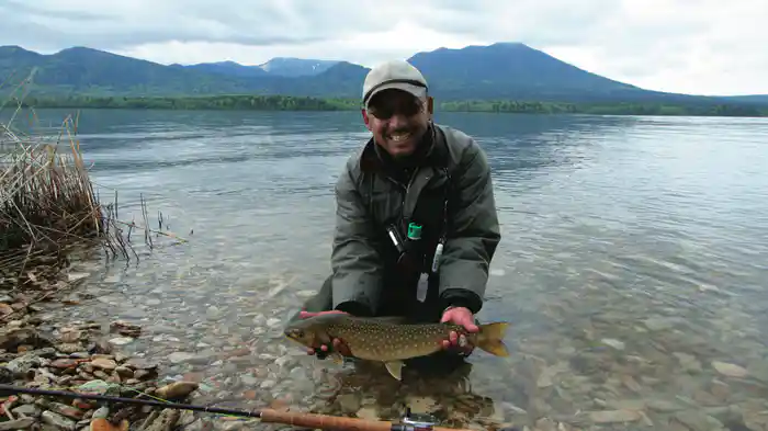 湖のスペイフィッシング 阿寒湖&屈斜路湖