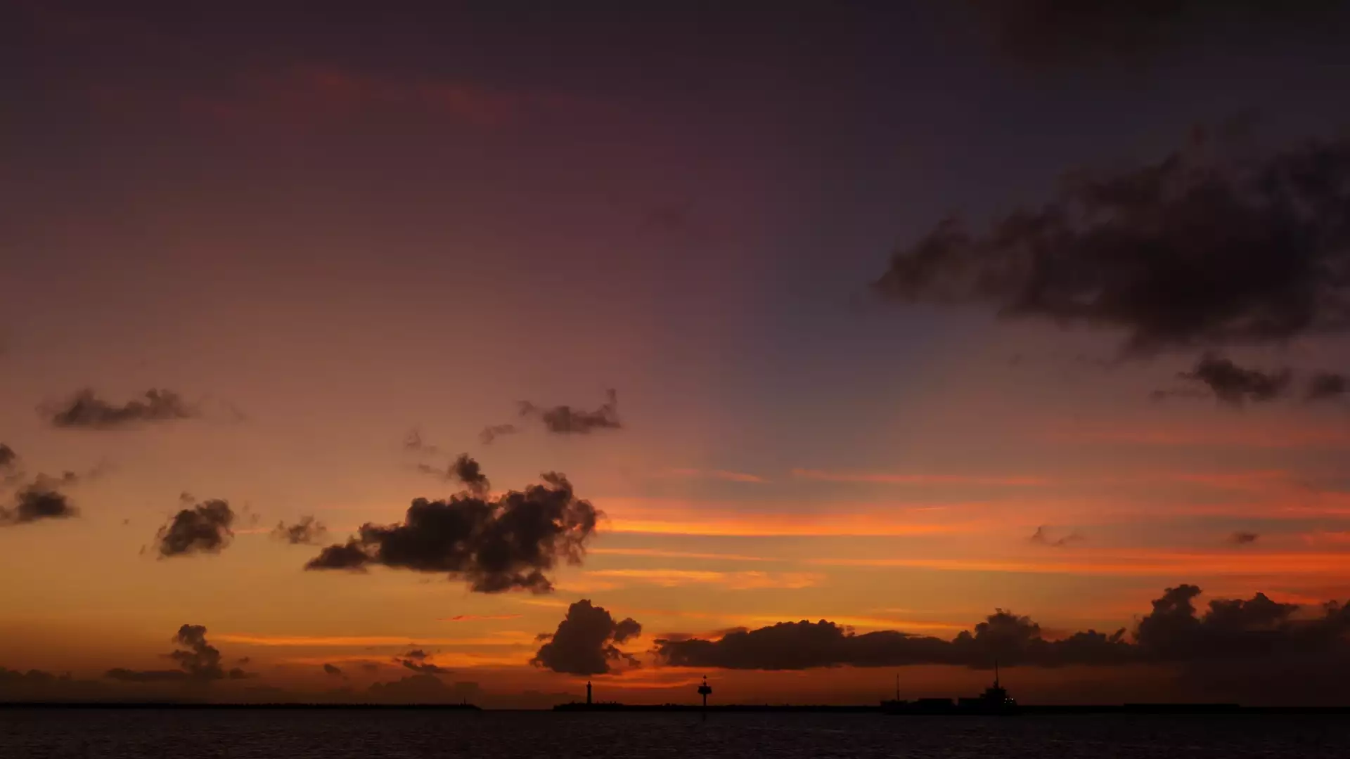 南の島の美しき夕景【RELAX WORLD】