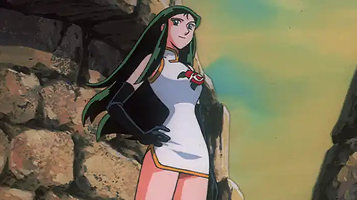 ジャイアントロボ THE ANIMATION 外伝 銀鈴 GinRei 青い瞳の銀鈴 GinRei with blue eyes