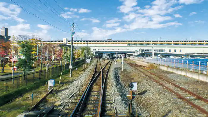 秋のJR陸羽東線 4K撮影