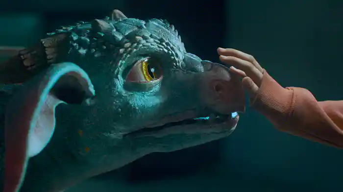 炎のドラゴンと秘密の少女