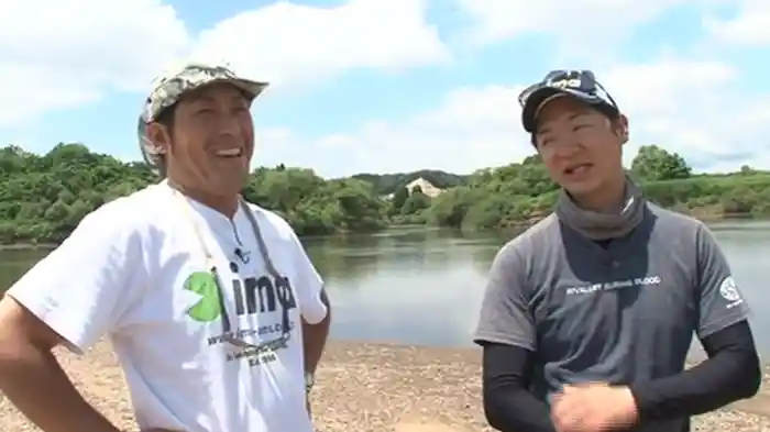 夏旅、川鱸 大澤大介 中村祐介 in雄物川(秋田県)清流シーバス釣行記