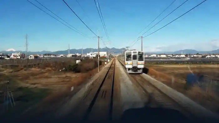 両毛線運転席展望