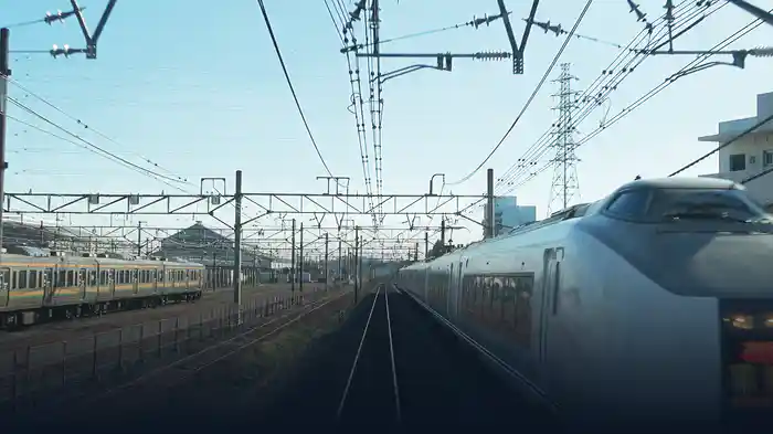 湘南新宿ライン特別快速運転席展望