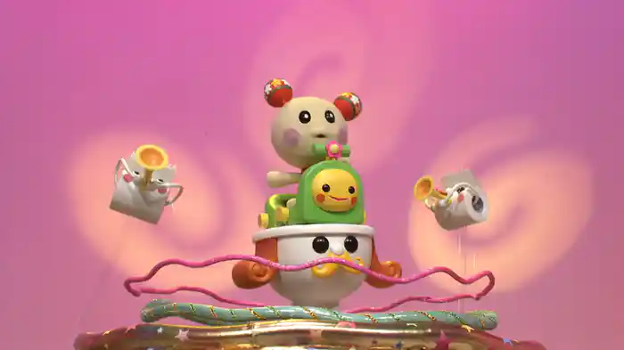 いないいないばあっ!できたよ!