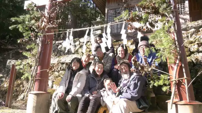 大鹿村から吹くパラム